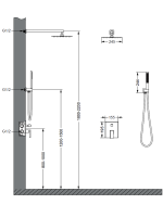 Душевой комплект Vincea Dice VSFW-2DS1BN С ВНУТРЕННЕЙ ЧАСТЬЮ, брашированный никель