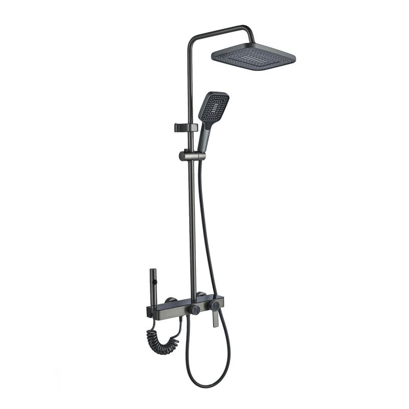 Душевая стойка Ceruttispa 11414 графит