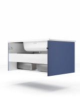 Тумба под раковину La Fenice Terra 60 синяя