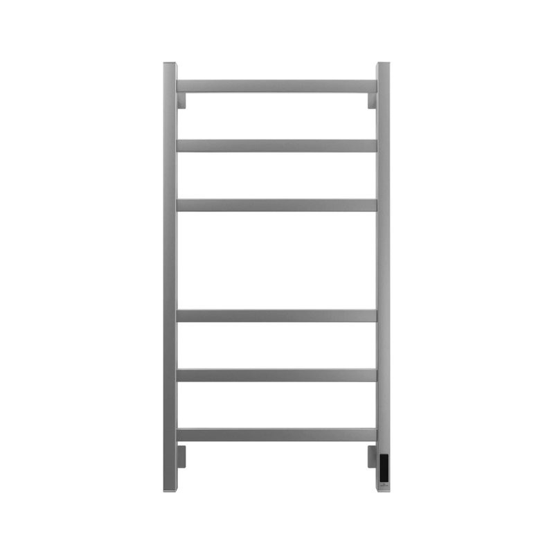 Полотенцесушитель электрический Grota Nosto 530х1000 NM EL 100x55 см, подключение справа, слева, скрытое подключение справа, матовый хром, лесенка