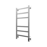 Полотенцесушитель электрический Grota Nosto 530х1000 NM EL 100x55 см, подключение справа, слева, скрытое подключение справа, матовый хром, лесенка