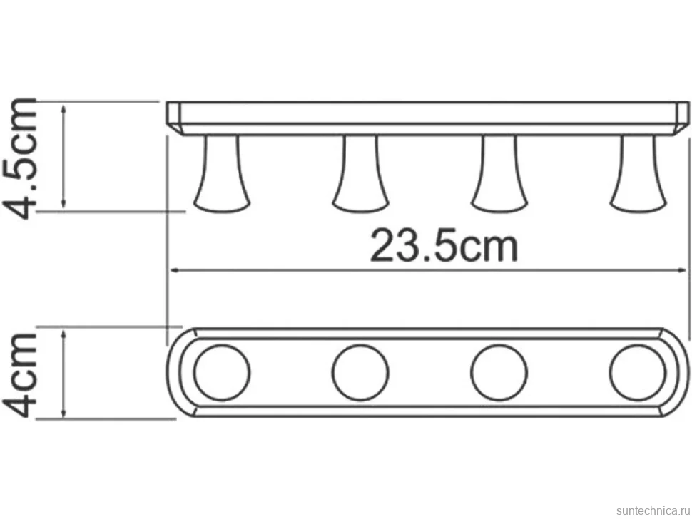 Крючок Wasserkraft K-1094