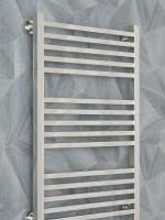 Полотенцесушитель водяной Сунержа Модус Pro 00-0450-1250 120x55 см, глянцевый хром, лесенка