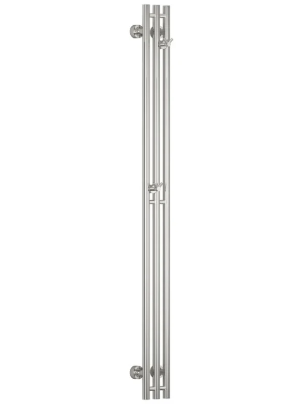 Полотенцесушитель водяной Сунержа Терция Pro 00-0444-1510 150x15 см, глянцевый хром, I-образный