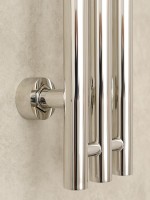 Полотенцесушитель водяной Сунержа Терция Pro 00-0444-1510 150x15 см, глянцевый хром, I-образный