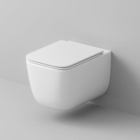 Унитаз подвесной Grossman GR-4409SQ с микролифтом, белый глянец