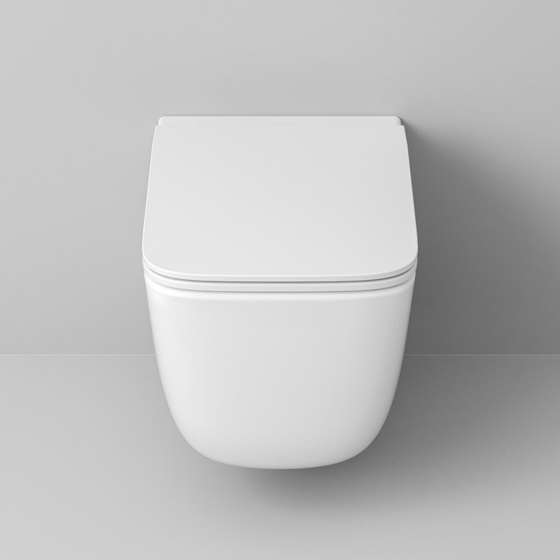 Унитаз подвесной Grossman GR-4409SQ с микролифтом, белый глянец