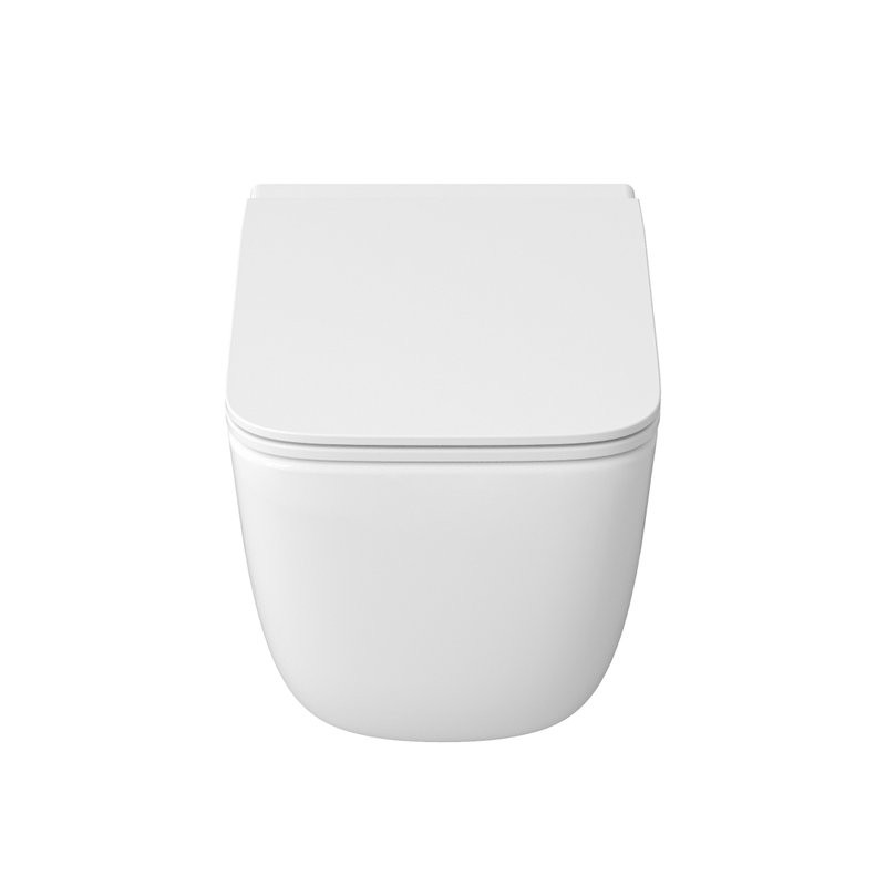 Унитаз подвесной Grossman GR-4409SQ с микролифтом, белый глянец