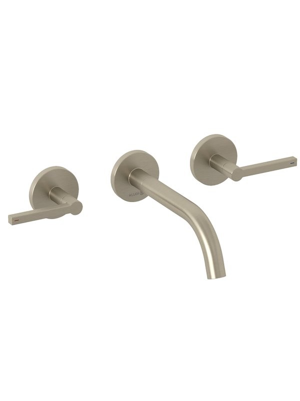 Смеситель для раковины Kludi Nova Fonte Puristic 20144N515 С ВНУТРЕННЕЙ ЧАСТЬЮ, брашированный никель PVD