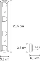 Крючок Wasserkraft Kammel K-8374white Крючок Wasserkraft Kammel K-8374white