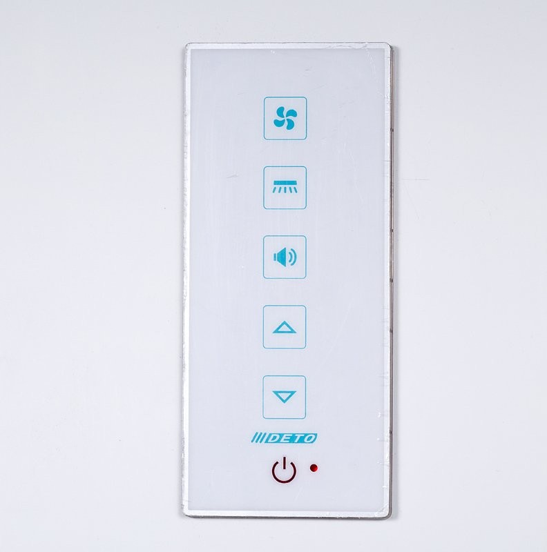 Душевая кабина DTO K401S 100х100, с электрикой, профиль хром, стекло прозрачное