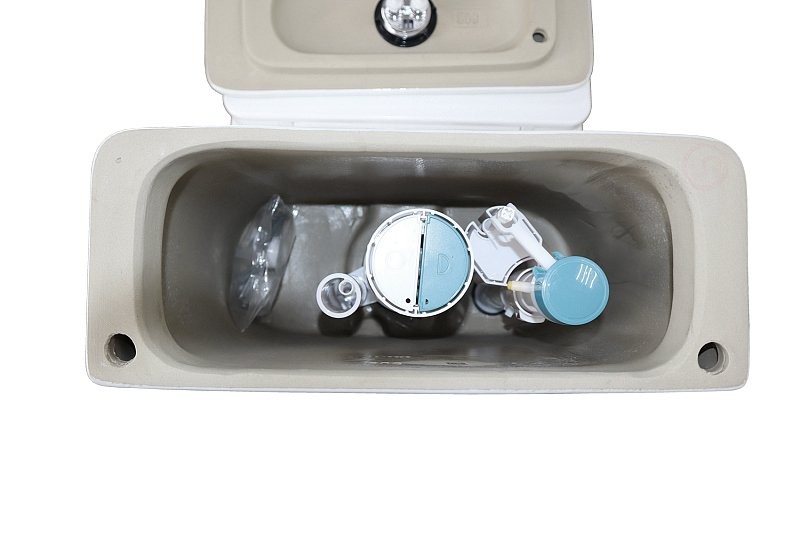 Унитаз-моноблок напольный AZARIO Terni AZ-8618T безободковый, с микролифтом, глянцевый белый