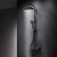 Душевая стойка AM.PM Func F078F722 черный матовый Душевая стойка AM.PM Func F078F722 черный матовый