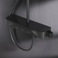Душевая стойка AM.PM Func F078F722 черный матовый Душевая стойка AM.PM Func F078F722 черный матовый