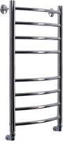 Полотенцесушитель водяной Comfysan Noumi W-8 80х40 80x45 см, хром, лесенка