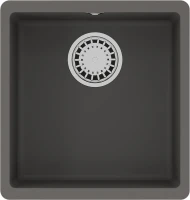 Мойка кухонная Lemark Sinara 400-U 9910065 серый шелк Мойка кухонная Lemark Sinara 400-U 9910065 серый шелк