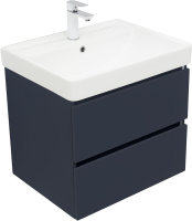 Тумба с раковиной Aquanet Вега 2.0 60 подвесная, маренго