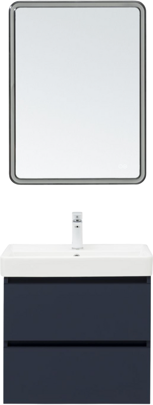 Тумба с раковиной Aquanet Вега 2.0 60 подвесная, маренго