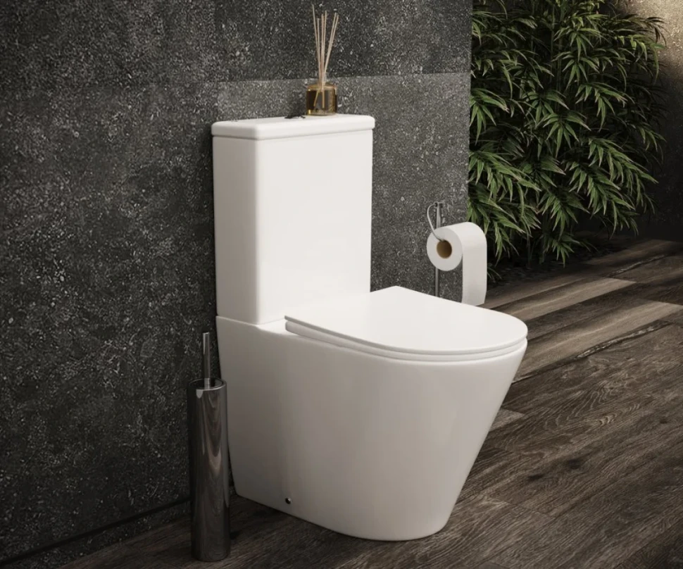 Унитаз-компакт напольный Ceramicanova Highlight Rimless CN1802