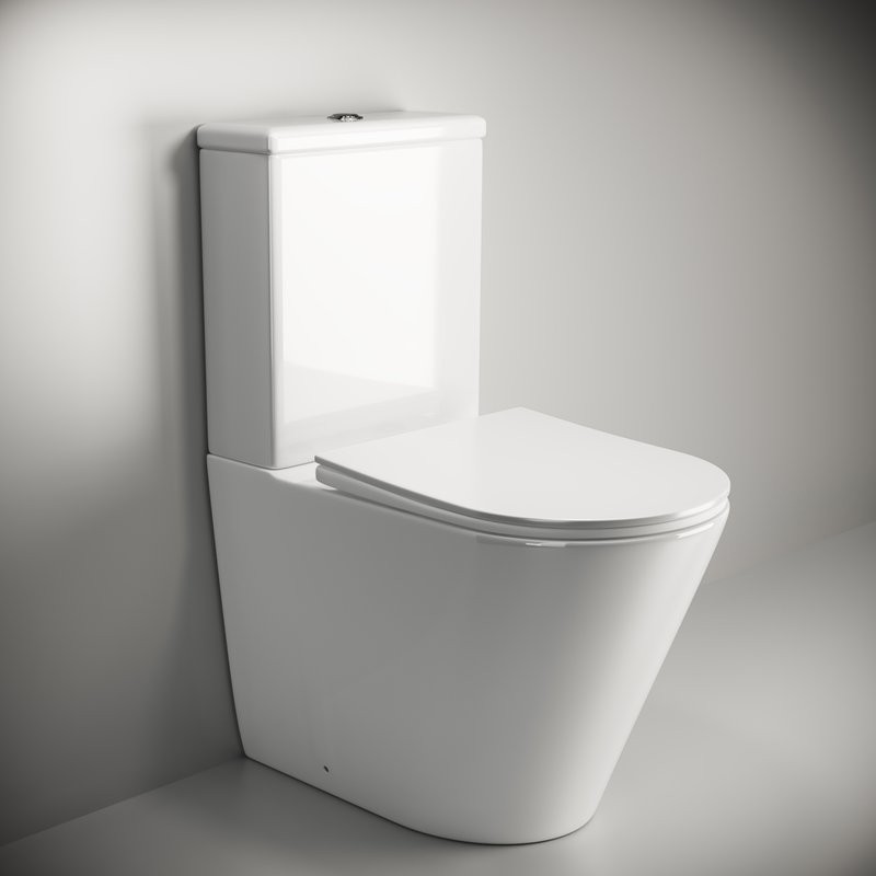 Унитаз-компакт напольный Ceramicanova Highlight Rimless CN1802