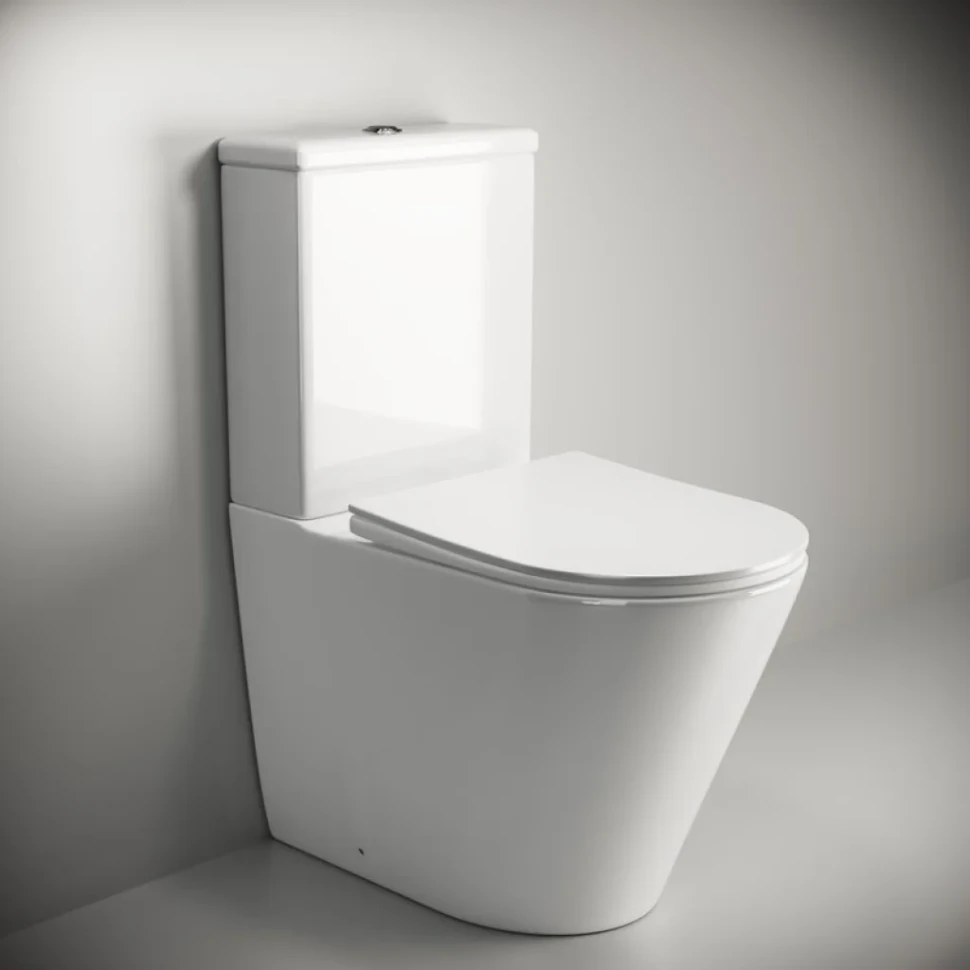 Унитаз-компакт напольный Ceramicanova Highlight Rimless CN1802