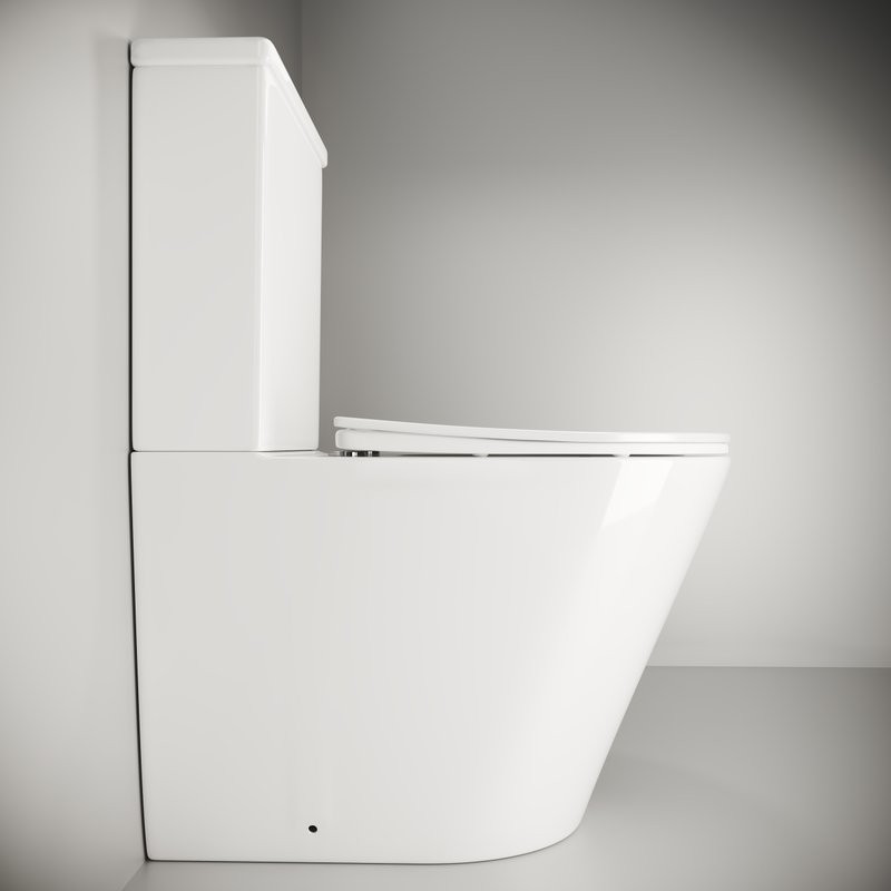 Унитаз-компакт напольный Ceramicanova Highlight Rimless CN1802