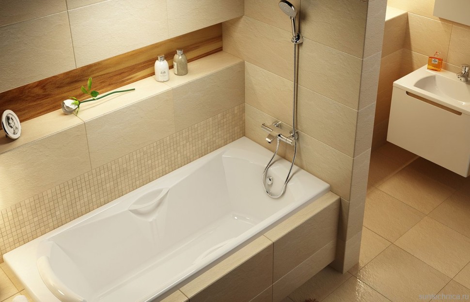 Термостатический смеситель Ravak Termo 200 TE 082.00/150 для ванны с душем