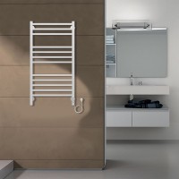 Полотенцесушитель Azario ANCONA 500/1000 электрический БЕЛЫЙ R 12 кв. пер.