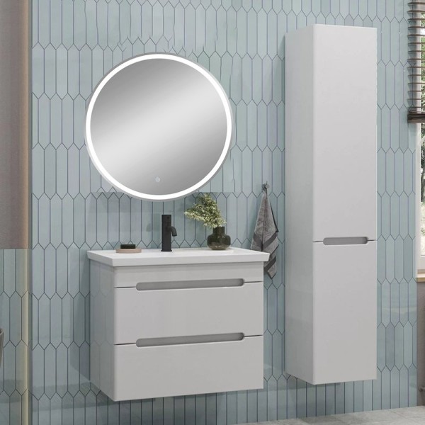 Мебель для ванной комнаты SanStar Адель 70 подвесная, зеркало DIWO Ростов