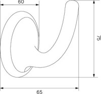 Крючок IDDIS Oldie OLDBR10i41 Крючок IDDIS Oldie OLDBR10i41