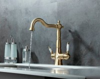 Смеситель для кухни Lemark Villa LM4858B бронза
