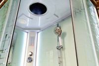 Душевая кабина DTO EM 4511LLED с высоким поддоном, с сиденьем