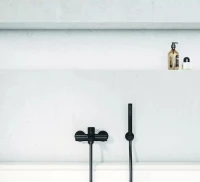 Смеситель для ванны с душем Kludi Bozz 386913976 черный Смеситель для ванны с душем Kludi Bozz 386913976 черный