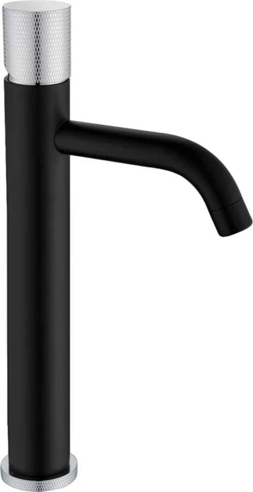 Смеситель для раковины Boheme Stick 122-BCR.2 black touch chrome