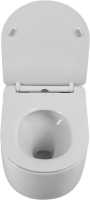 Унитаз подвесной BelBagno Soft BB084CH-TOR безободковый, крышка BB2034SC с микролифтом
