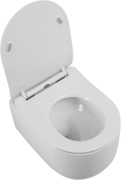 Унитаз подвесной BelBagno Soft BB084CH-TOR безободковый, крышка BB2034SC с микролифтом