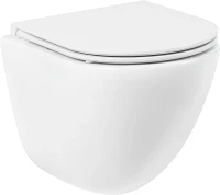 Унитаз подвесной BelBagno Amanda BB051CHR безободковый, крышка BB870SC с микролифтом