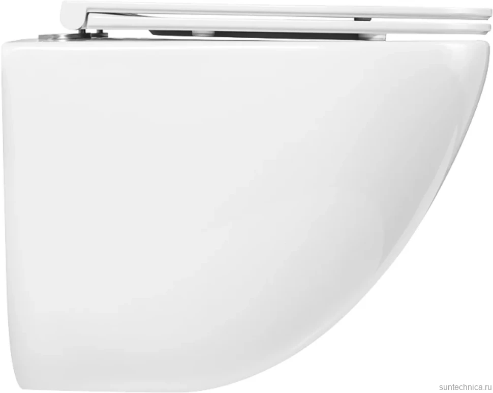 Унитаз подвесной BelBagno Amanda BB051CHR безободковый, крышка BB870SC с микролифтом