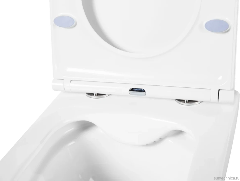 Унитаз подвесной BelBagno Amanda BB051CHR безободковый, крышка BB870SC с микролифтом