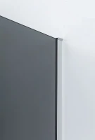 Душевой уголок Cezares Slider AH 1 90-100/110 Grigio Cr профиль хром, стекло серое