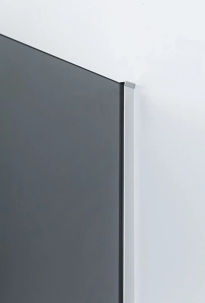 Душевой уголок Cezares Slider AH 1 90-100/110 Grigio Cr профиль хром, стекло серое
