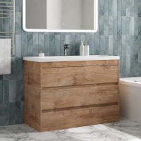 Тумба под раковину Art&Max Family-M 100 напольная, harbor golden