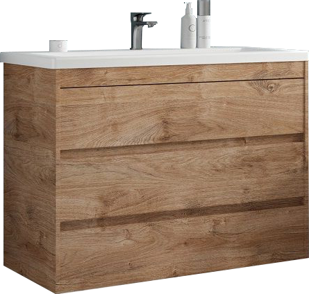 Тумба под раковину Art&Max Family-M 100 напольная, harbor golden