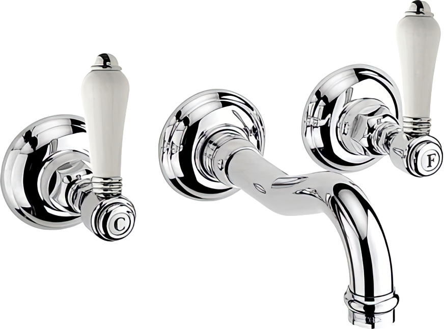 Смеситель для раковины Nicolazzi Tradizionale 1477CR78 С ВНУТРЕННЕЙ ЧАСТЬЮ