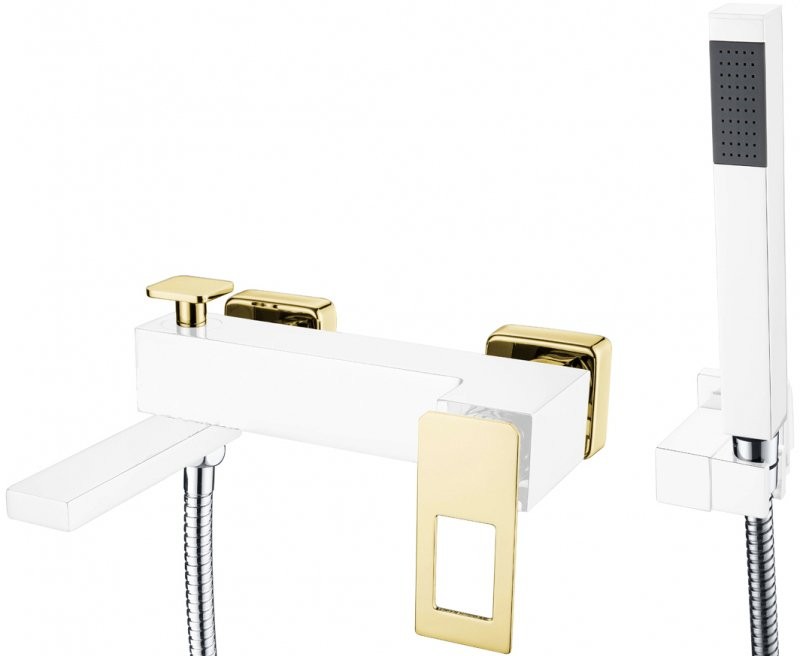Смеситель для ванны с душем Boheme Q 143-WG