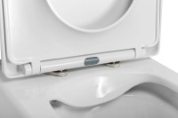 Унитаз-компакт напольный BelBagno Amanda BB051CPR безободковый, крышка BB051-2SC с микролифтом, бачок BB051T