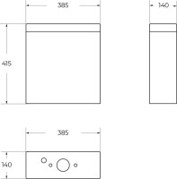 Унитаз-компакт напольный BelBagno Amanda BB051CPR безободковый, крышка BB051-2SC с микролифтом, бачок BB051T