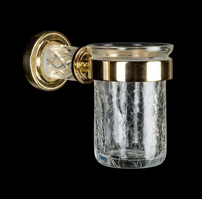Стакан Boheme Murano Cristal 10904-CRST-G золото