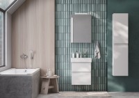 Зеркало-шкаф Roca Oleta Oleta 50 L, белое матовое