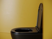 Унитаз подвесной Ceramicanova Vogue CN4008TMB безободковый, черный матовый